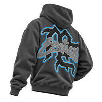 EMOTION ANGEL HOODIE — GRAPHITE — DETALLE